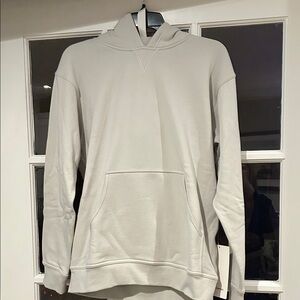 Lululemon Athletica Off-White Hoodie. Slim fitted fit.